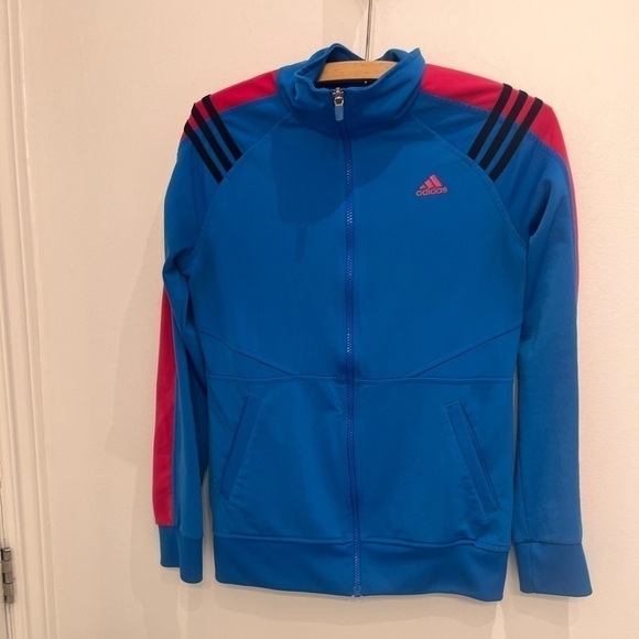 2/40$ ADIDAS vest Y2K look bleu size small - Picture 5 of 5